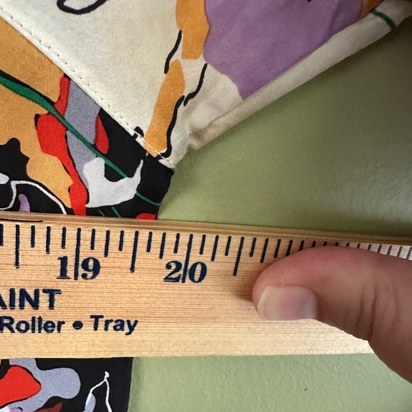 Derek Lam 10 Crosby Floral Silk Shirt Dress Size 4 Mini Long Sleeve‎ Button READ - Picture 8 of 13